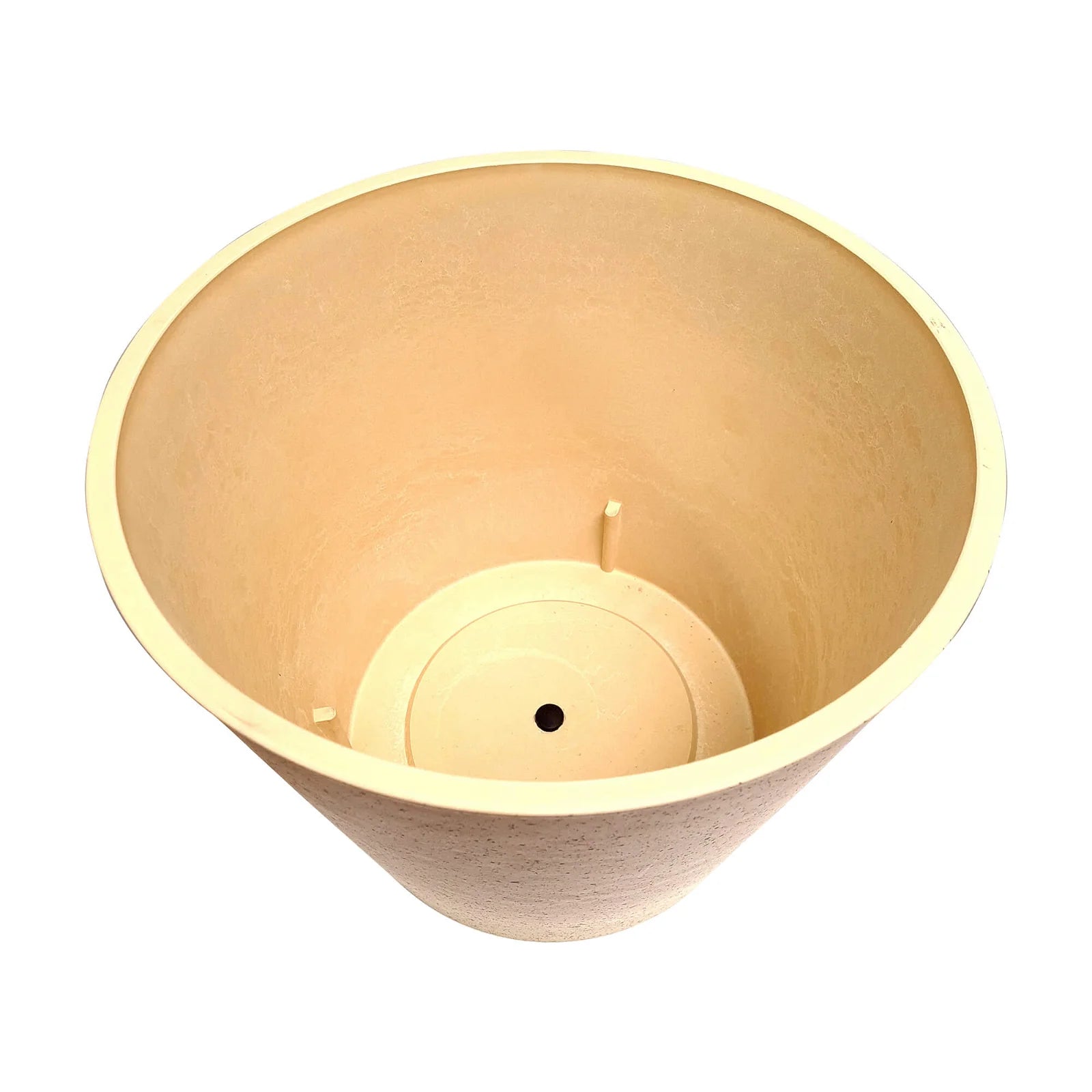 Imitation Stone Cream Pot 40cms