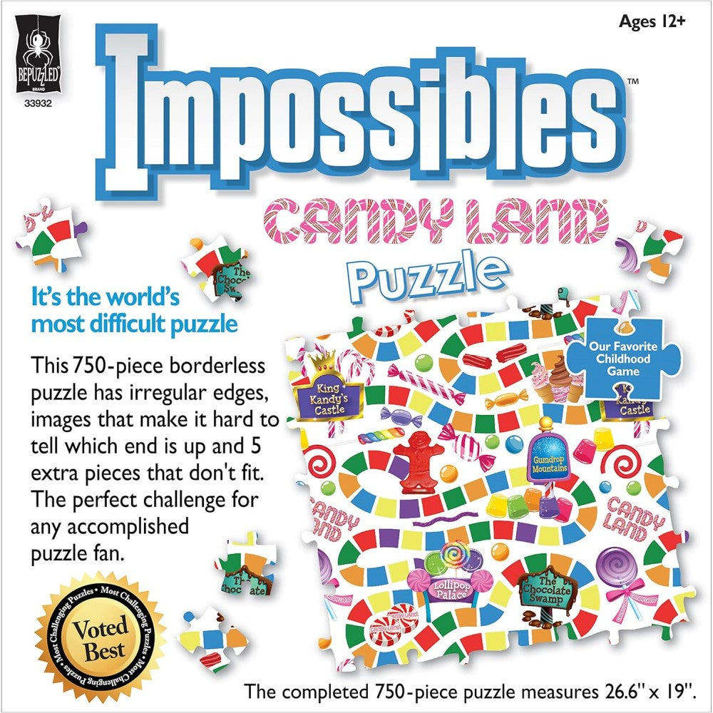 Impossibles - Candy Land 750 Pieces Jigsaw Puzzle