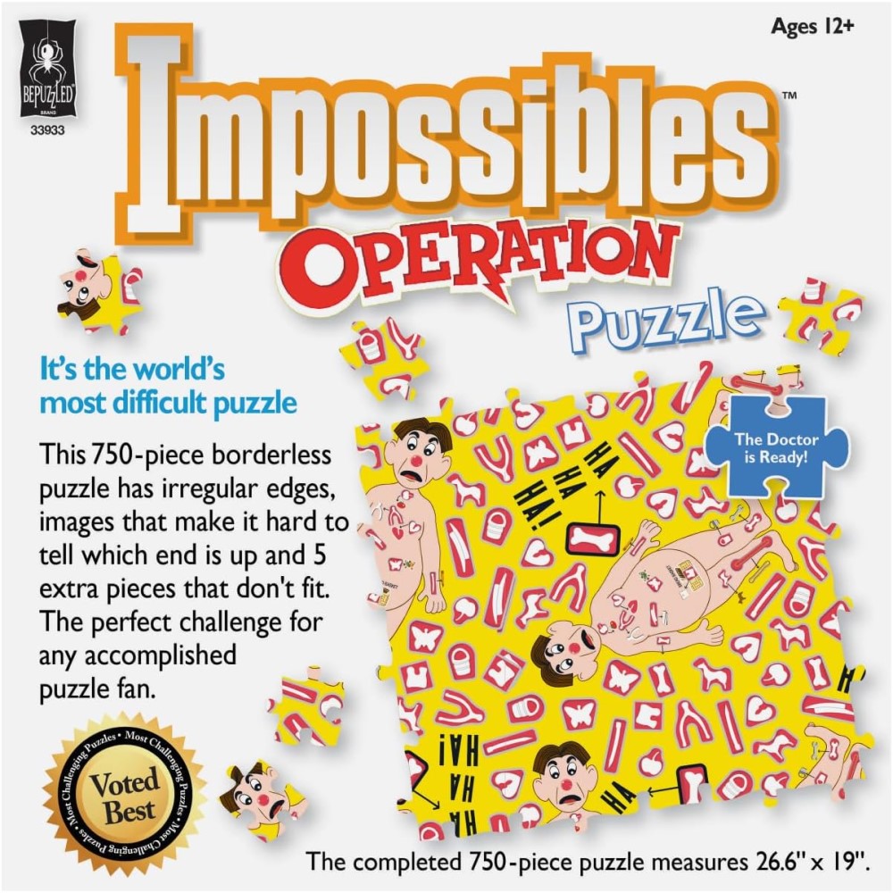 Impossibles - Operation 750 Pieces Jigsaw Puzzle