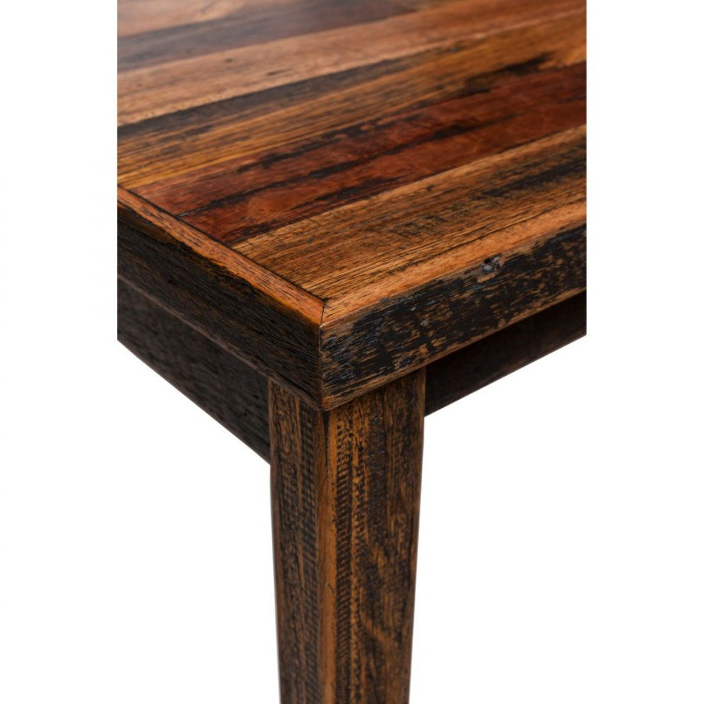 Industrial Reclaimed Wooden Dining Table 1.5M - Staggered Grain Finish