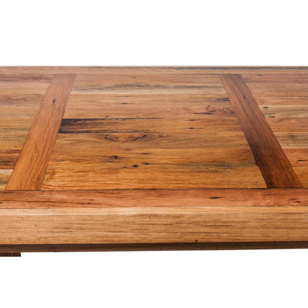 Industrial Reclaimed Wooden Dining Table 2M - Blonde Finish