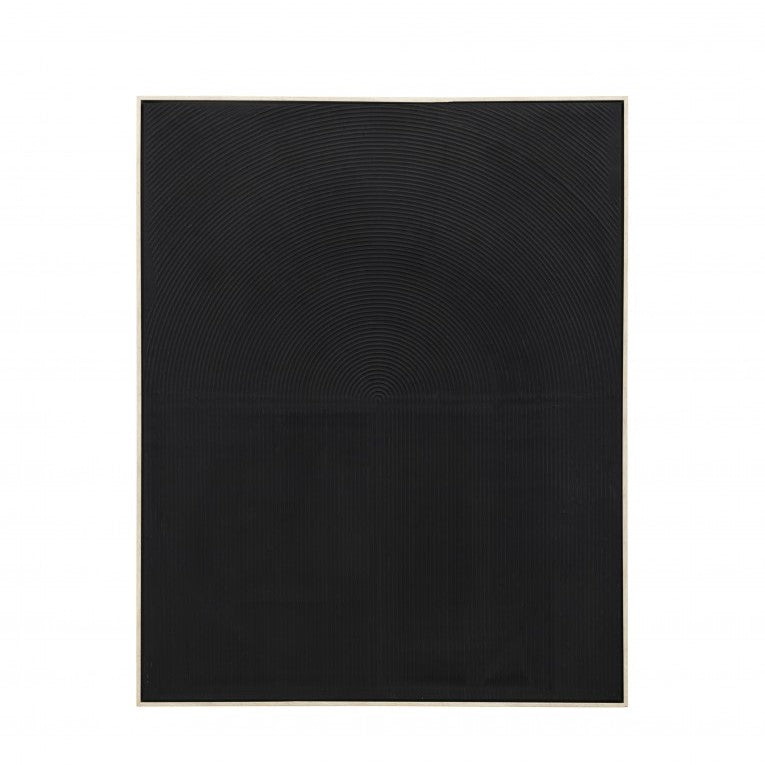 Inky Intricacies Stylish Curvilinear Art in Black