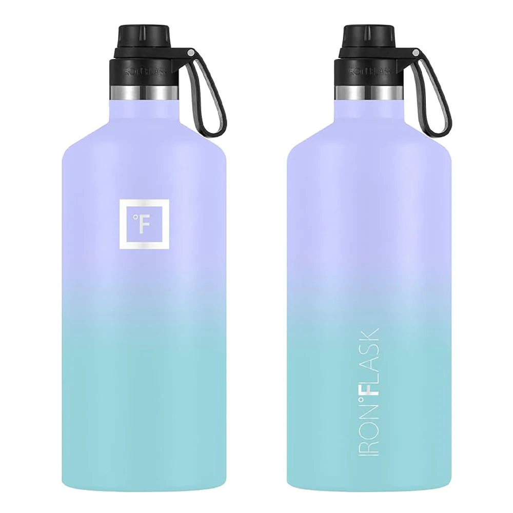 Iron Flask Bottle with Spout Lid 1900ml - Cotton Candy