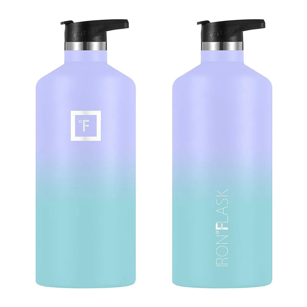 Iron Flask Bottle with Spout Lid 1900ml - Cotton Candy