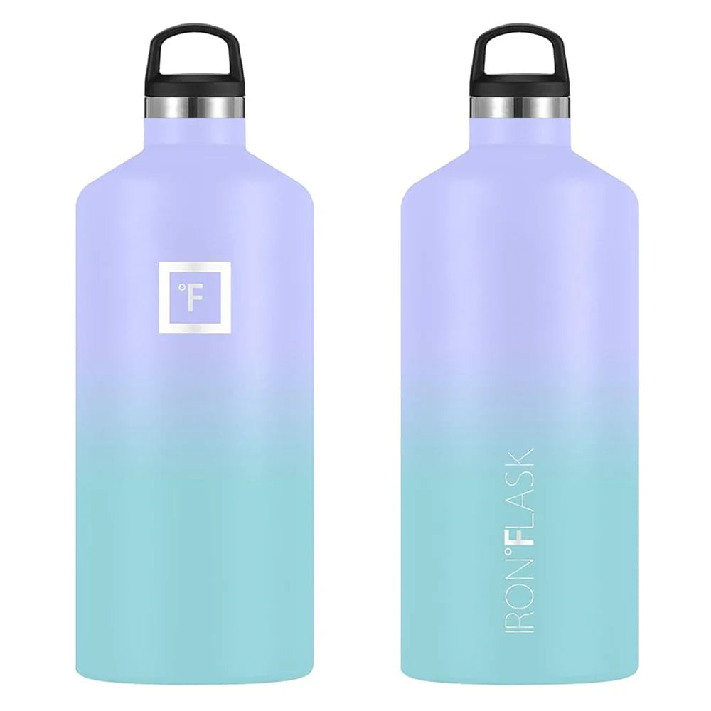 Iron Flask Bottle with Spout Lid 1900ml - Cotton Candy