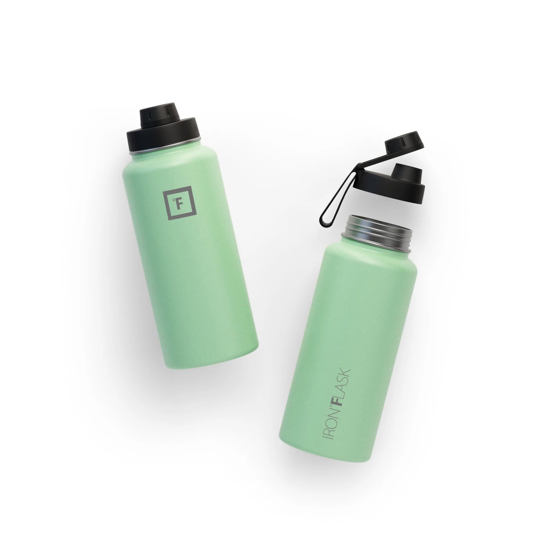 Iron Flask Wide Mouth Bottle 950ml - Green