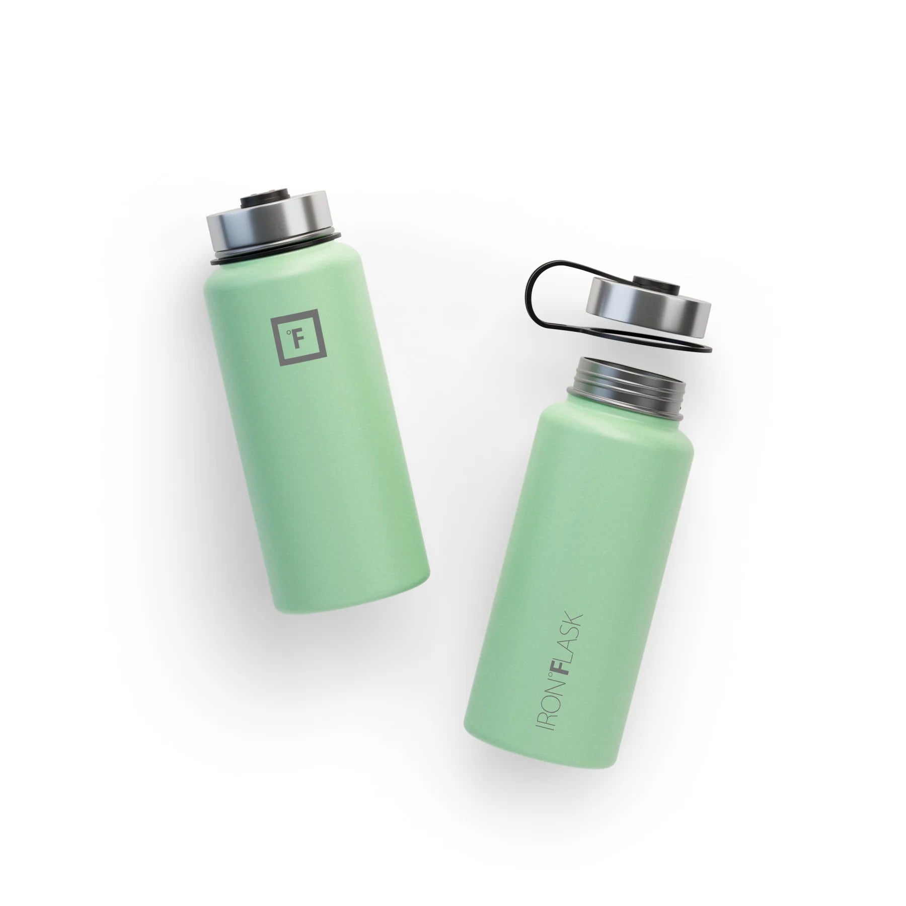 Iron Flask Wide Mouth Bottle 950ml - Green