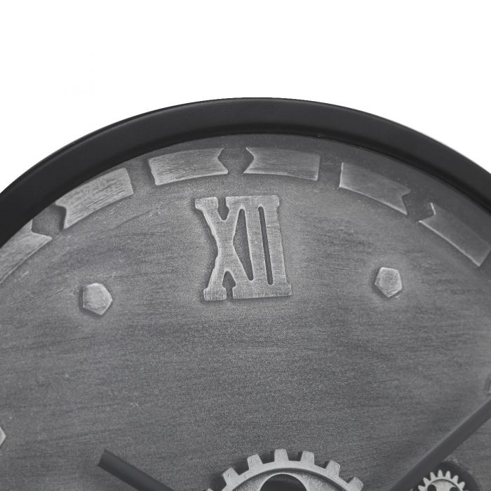 Julian Modern Round Movement Gear Wall Clock - 46cms