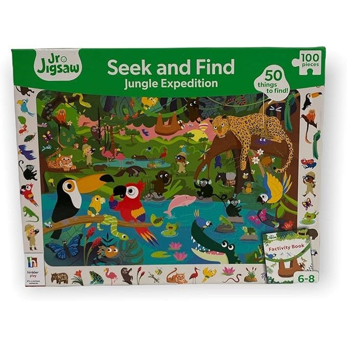 Jungle Adventure 100 Piece Puzzle