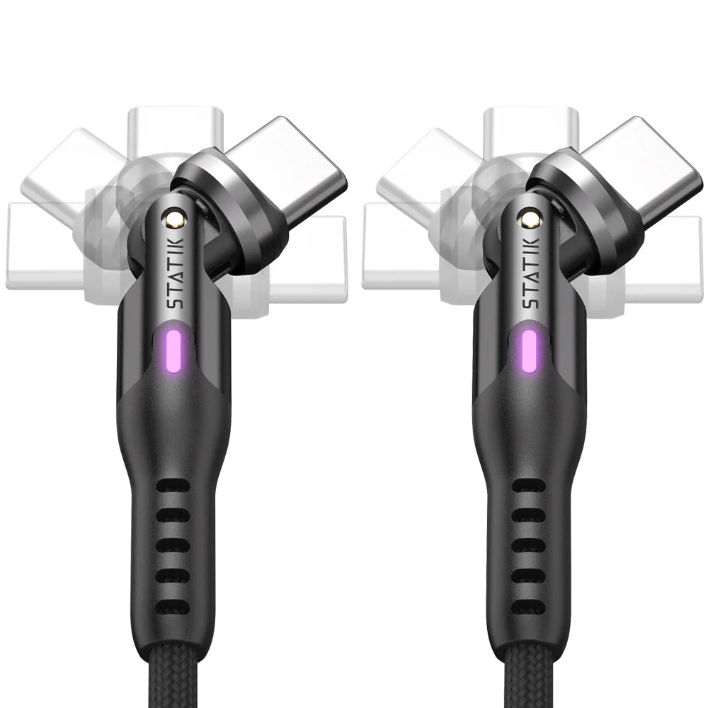 KeySmart Statik PowerPivot Pro Cable 1mtr - Pack of 2