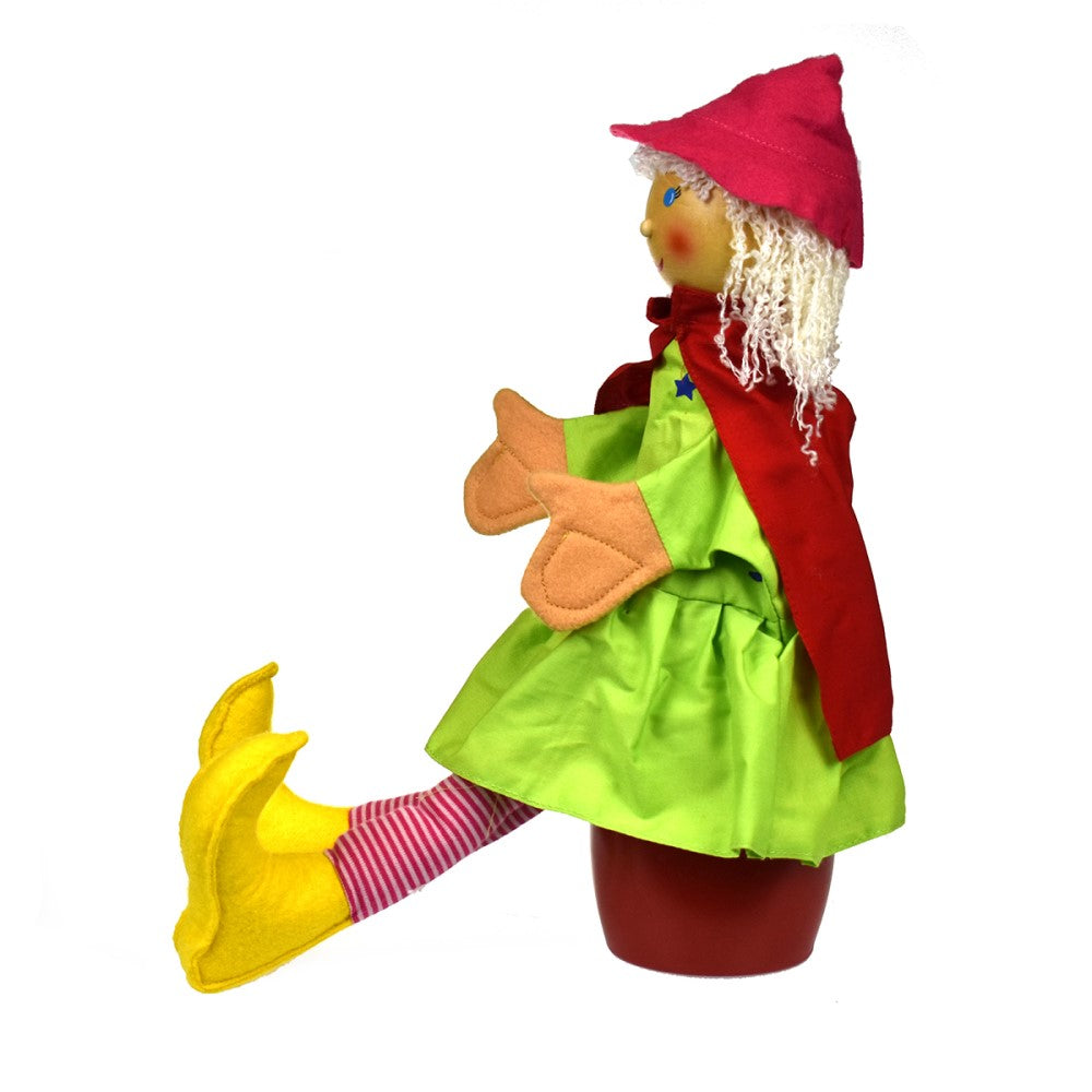 Kids 33cms Hand Puppet - Witch