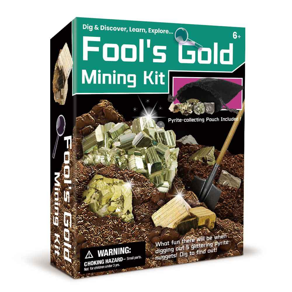 Kids DIY Fool's Gold Mining Kit
