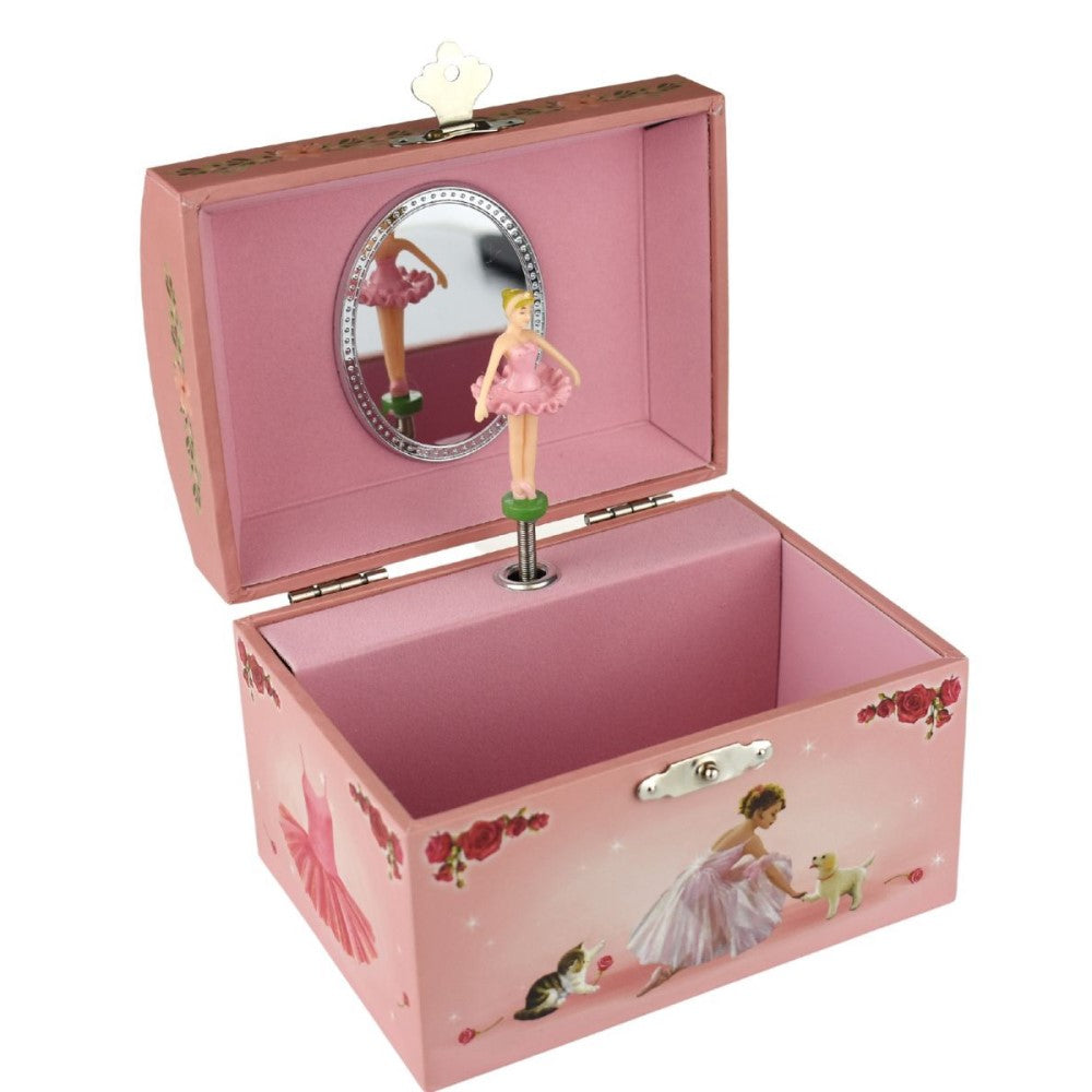 Cat & Ballerina Kids Keepsake Music Box