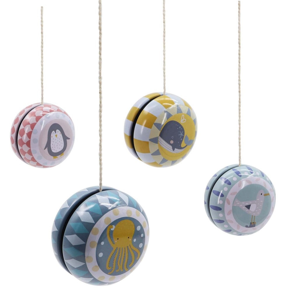 Kids Sea Animal Tin Yo-Yo (Sent At Random)