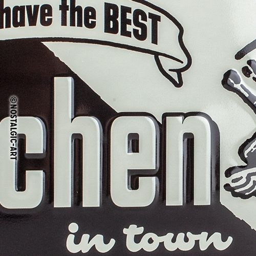 Kitchen - Nostalgic-Art Hanging Sign - 10x20cm