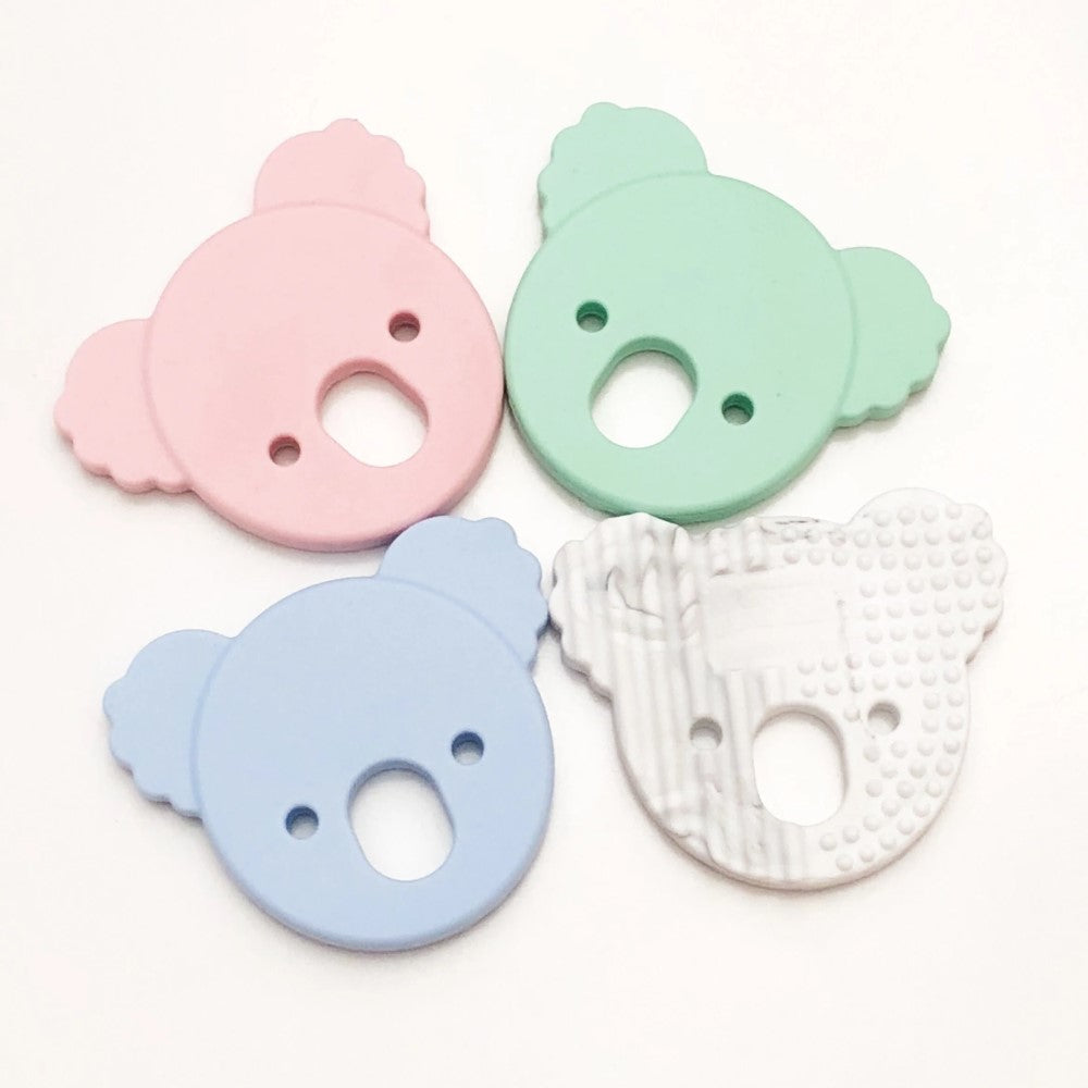 Koala Silicone Teething Disc (Available in 4 Colours)