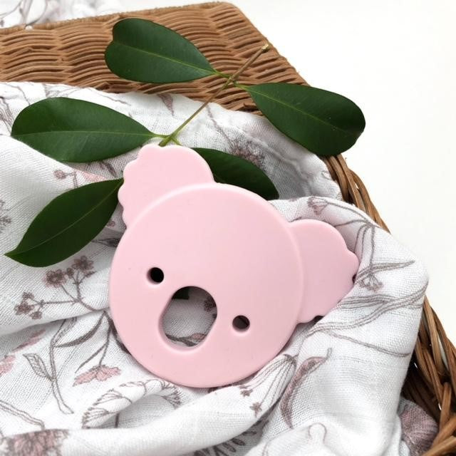 Koala Silicone Teething Disc (Available in 4 Colours)
