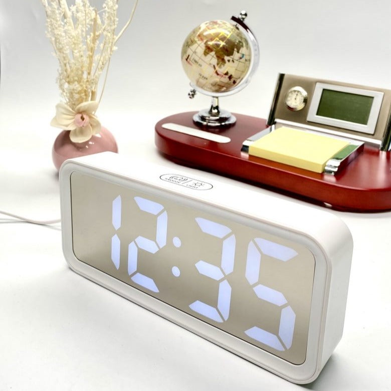Large Screen LED Table Clock - Available in 3 Colors