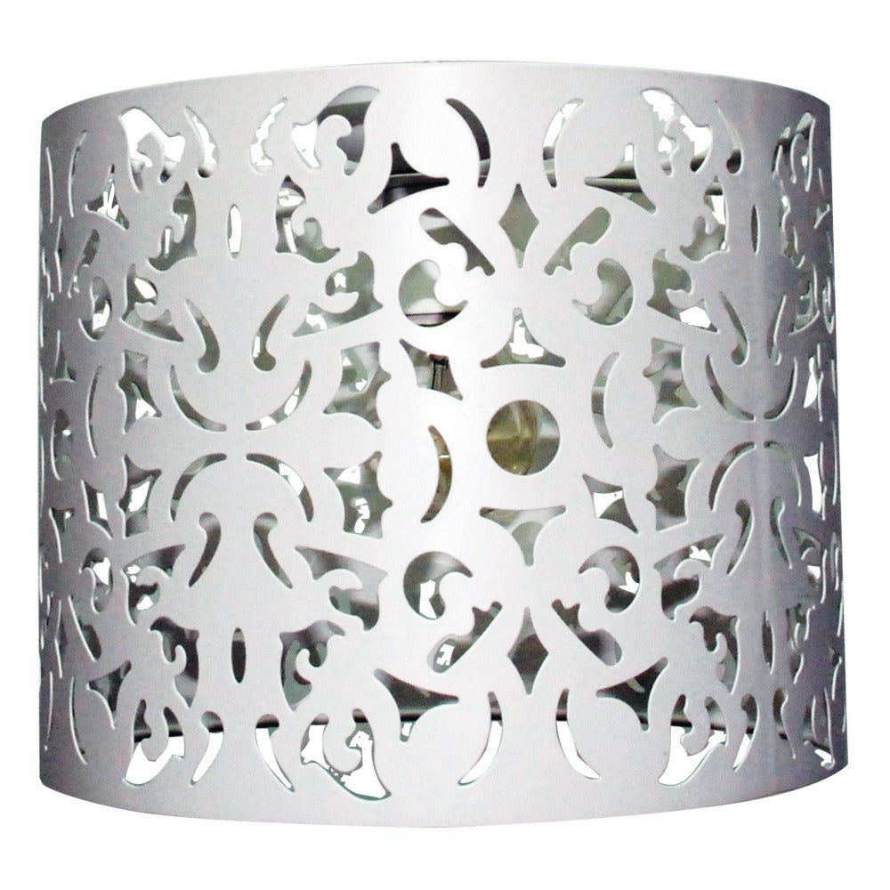 Laser Cut Metal DIY Ceiling Light 25cms (Available in 2 Colors)