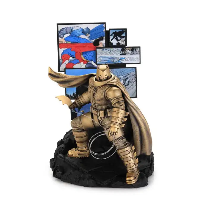 Limited Edition Batman The Dark Knight Returns Pewter Figurine - Gold
