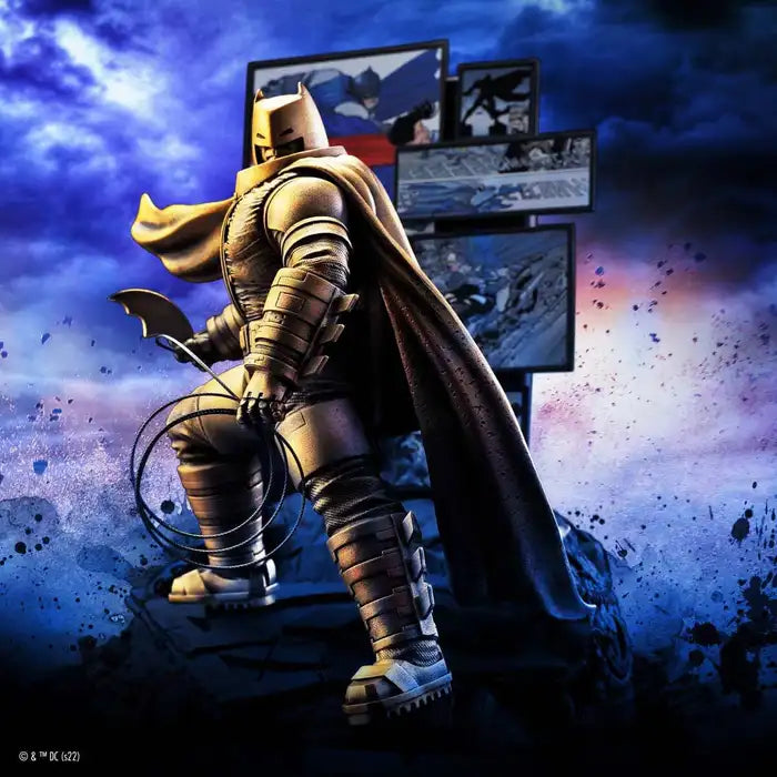 Limited Edition Batman The Dark Knight Returns Pewter Figurine - Gold