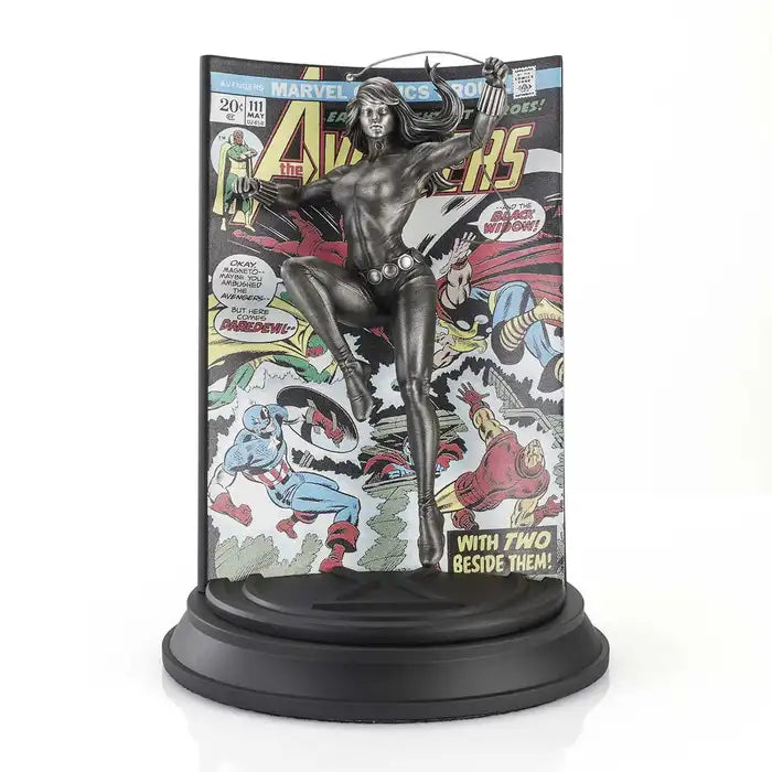 Limited Edition Black Widow Avengers Volume 1 Pewter Figurine - Black