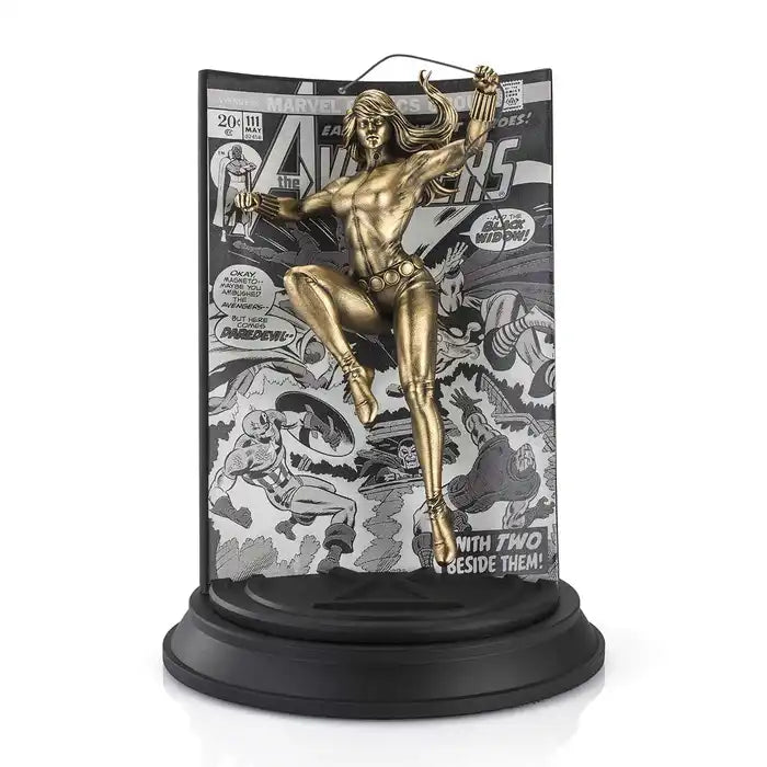Limited Edition Black Widow Avengers Volume 1 Pewter Figurine - Gold