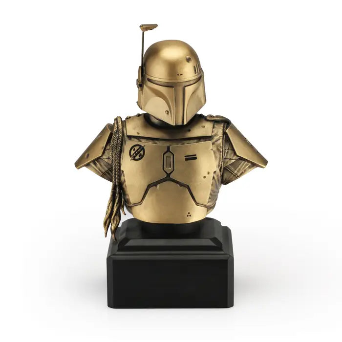 Limited Edition Boba Fett Pewter Bust - Gold