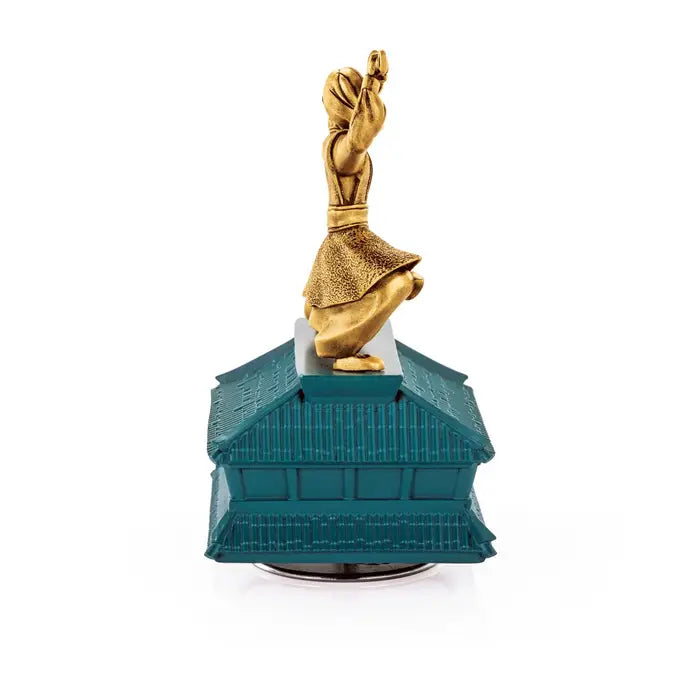 Limited Edition Gilt Mulan Pewter Music Carousel - Gold