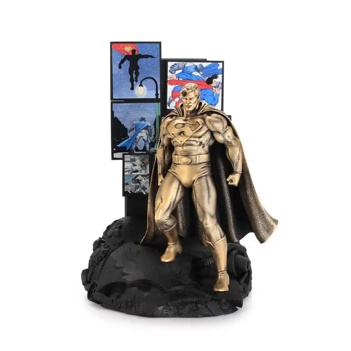 Limited Edition Gilt Superman - The Dark Knight Returns Pewter Figurine