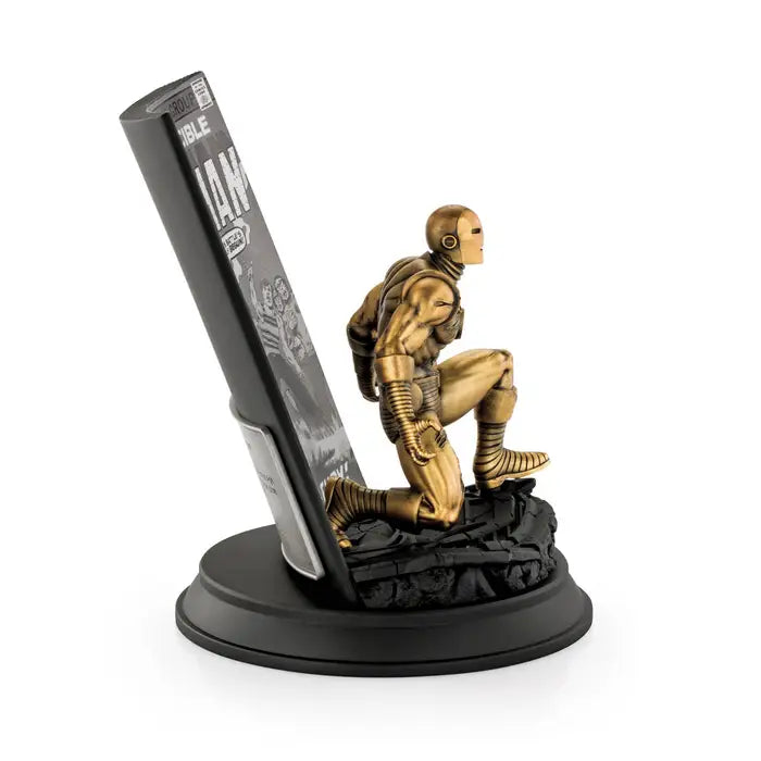 Limited Edition Gilt The Invincible Iron Man Pewter Figurine - Gold
