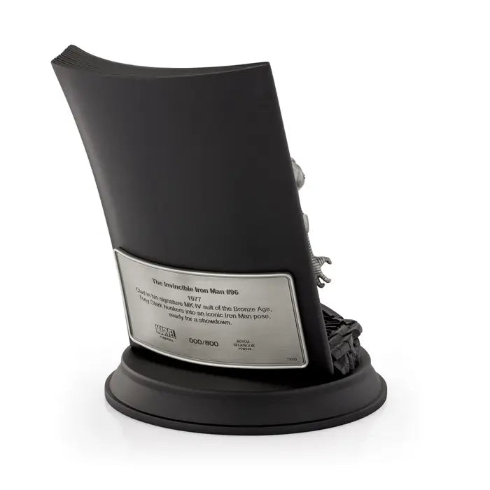 Limited Edition Gilt The Invincible Iron Man Pewter Figurine - Silver