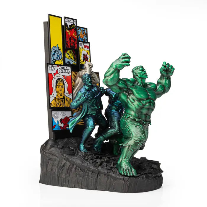 Limited Edition Incredible Hulk Origins Pewter Figurine - Green