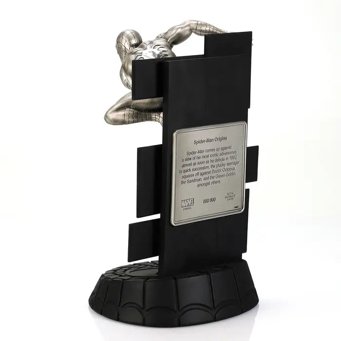 Limited Edition Origins Spider-Man Pewter Figurine - Silver