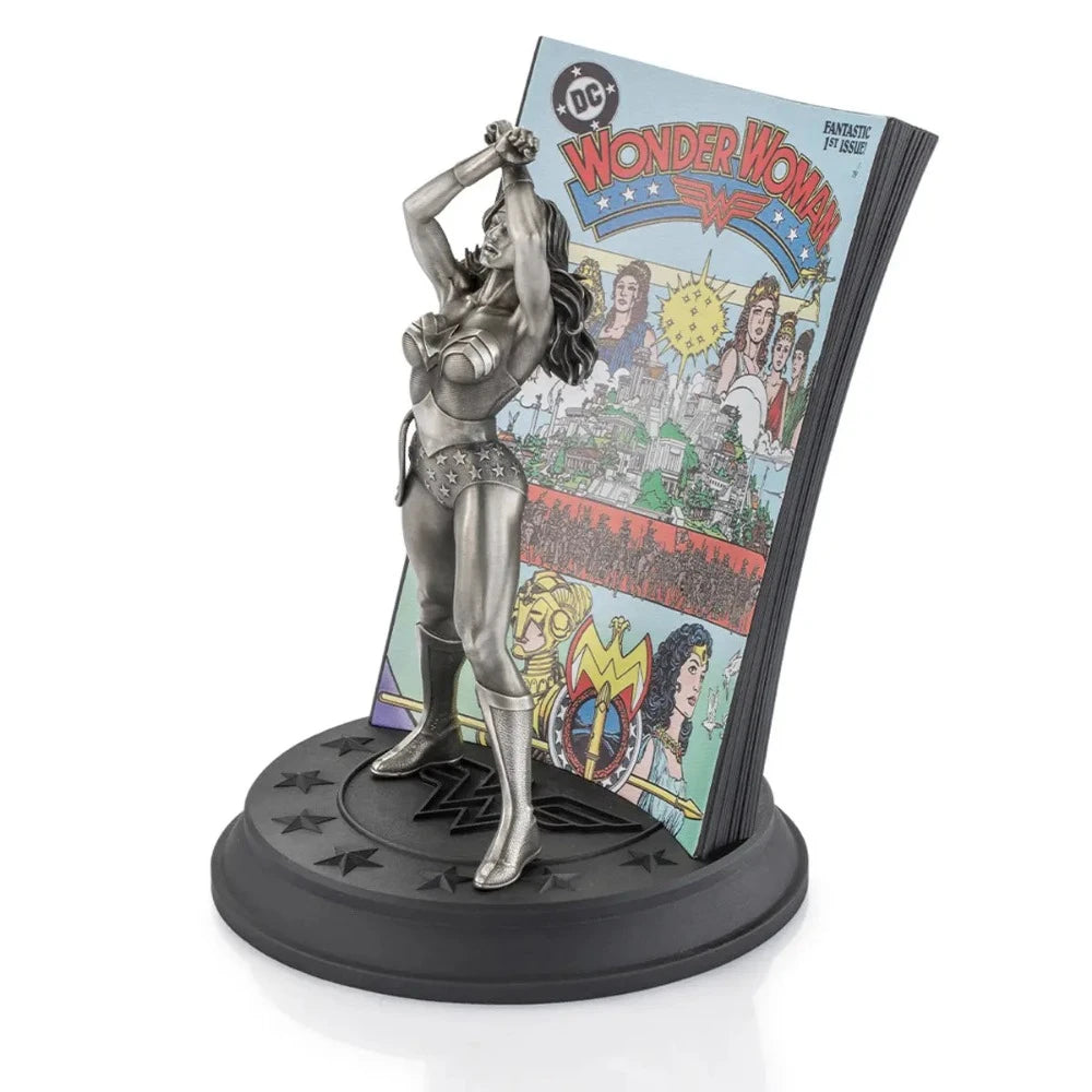 Limited Edition Wonder Woman Pewter Figurine - Silver