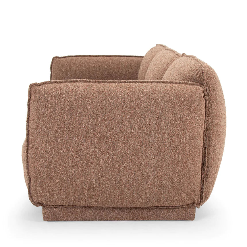 Living Room Harmony 4-Seater Sofa-Rustic Brown