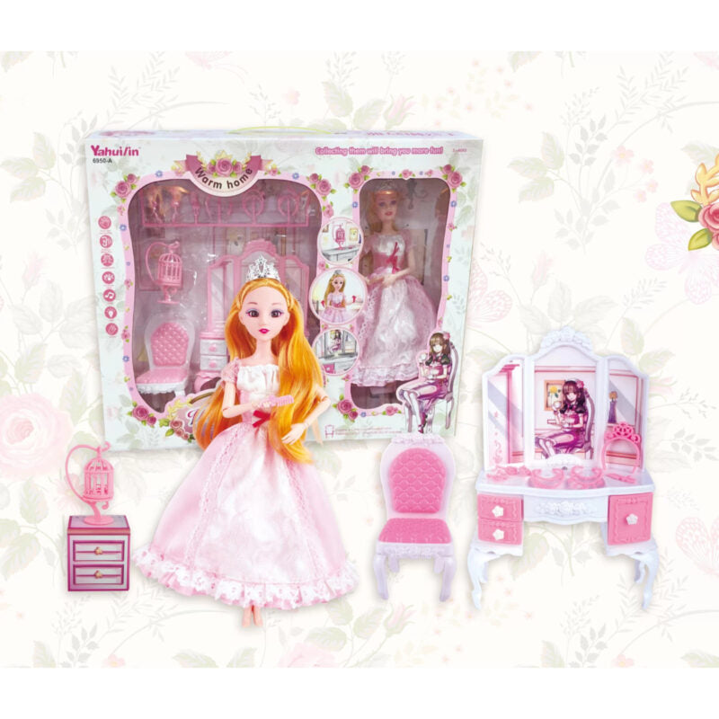 Lovely Princess With LED Light On With Music - Available in 3 Colors