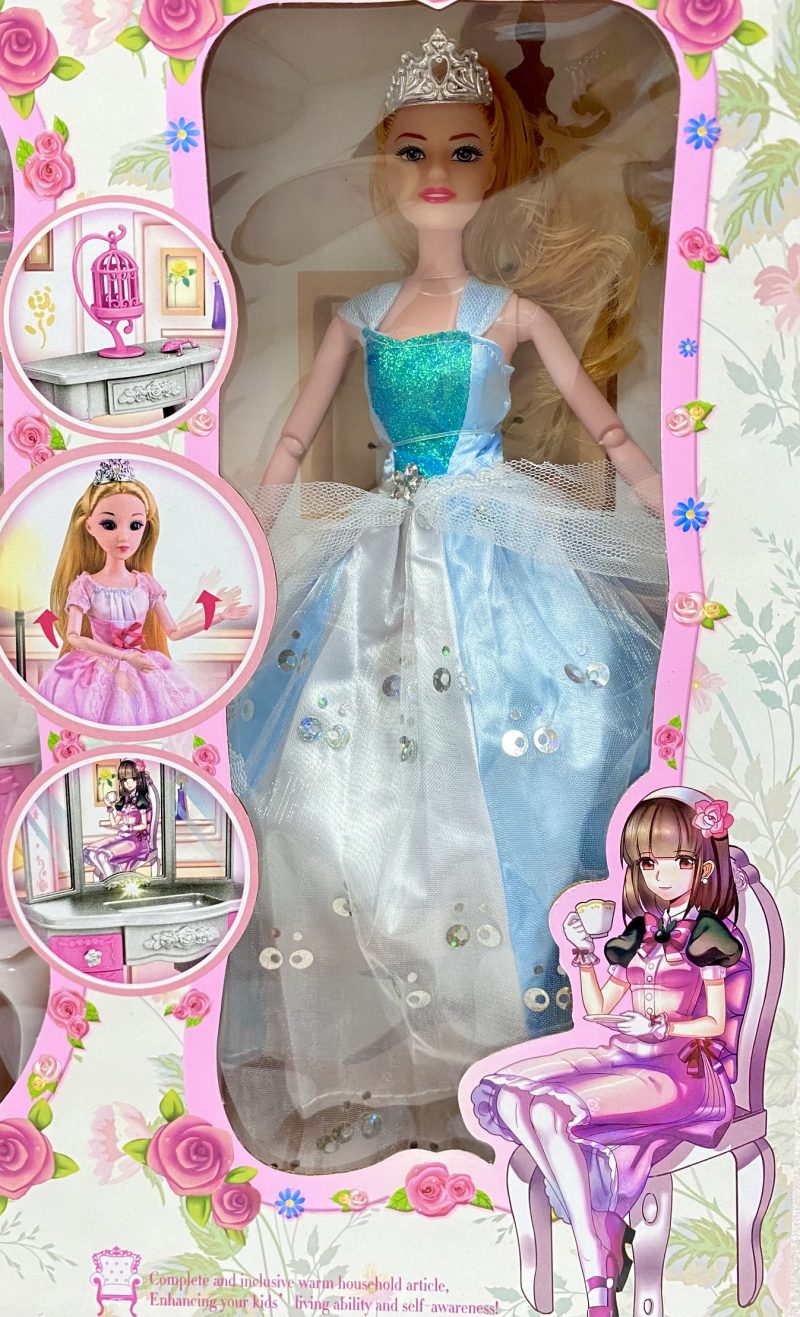 Lovely Princess With LED Light On With Music - Available in 3 Colors