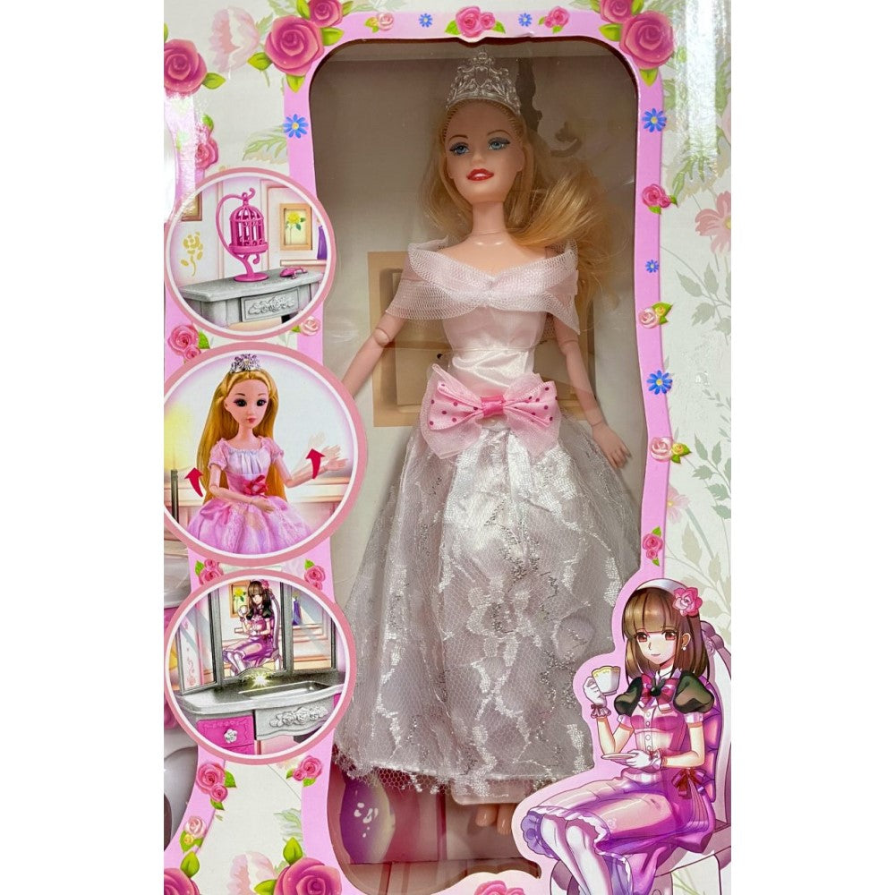 Lovely Princess With LED Light On With Music - Available in 3 Colors