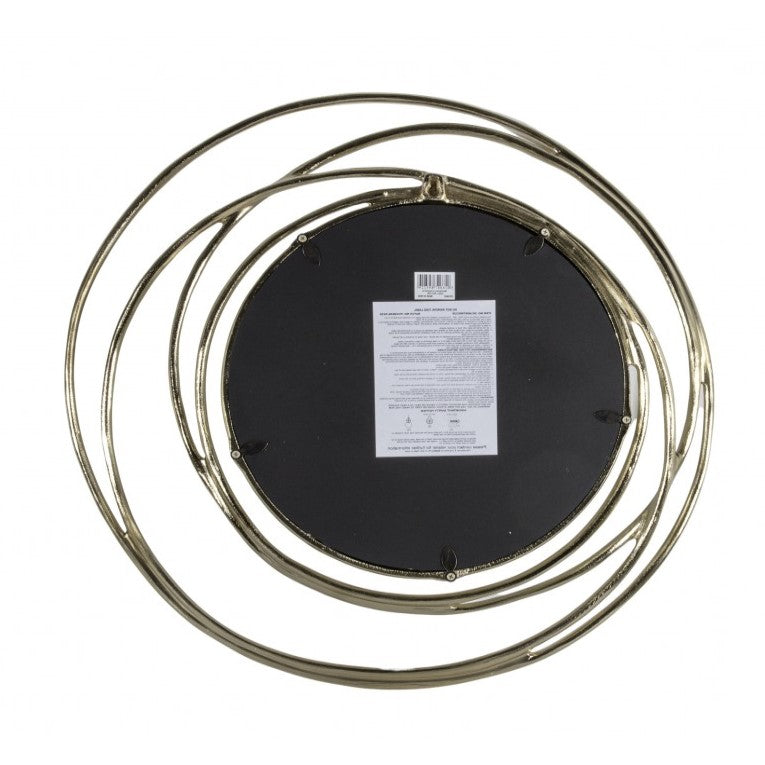 Grand Satin Silver Frame Wall Mirror