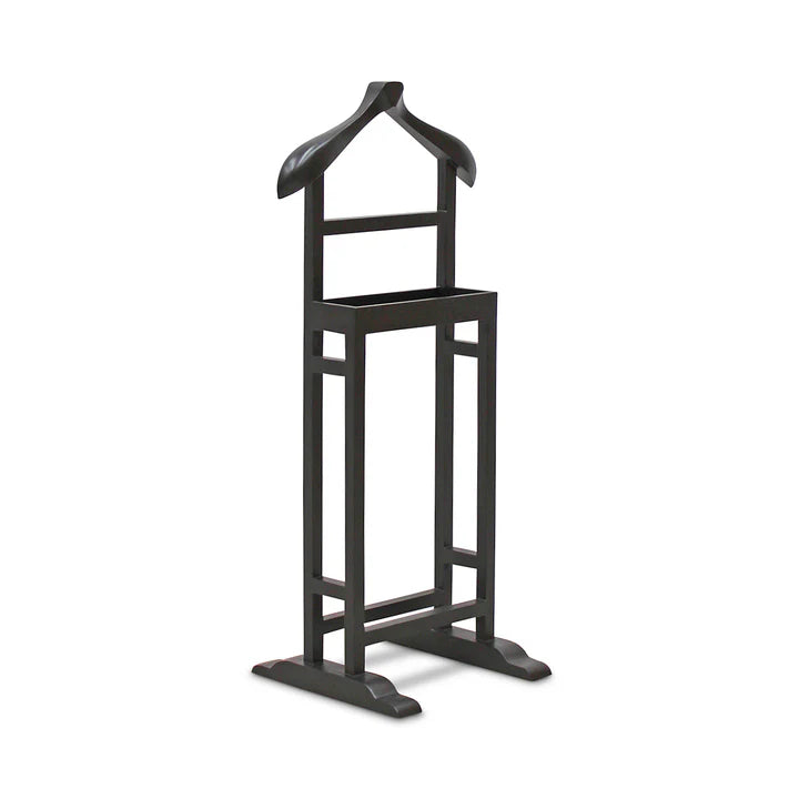 Luxe Parisian Morgan Valet Stand - Black
