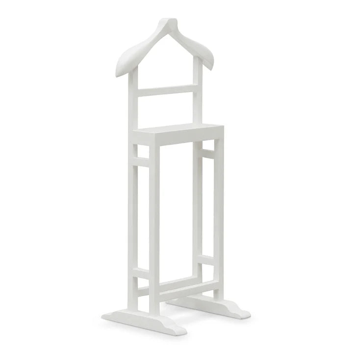Luxe Parisian Morgan Valet Stand - White