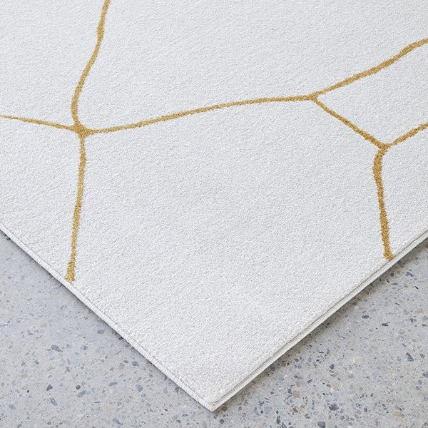 Luxurious Paradise Amy Gold Runner - 300 x 80cms