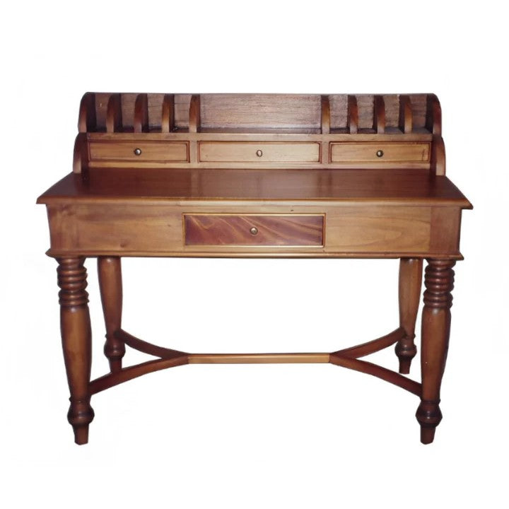 Luxurious Writing Secretary Table - Walnut