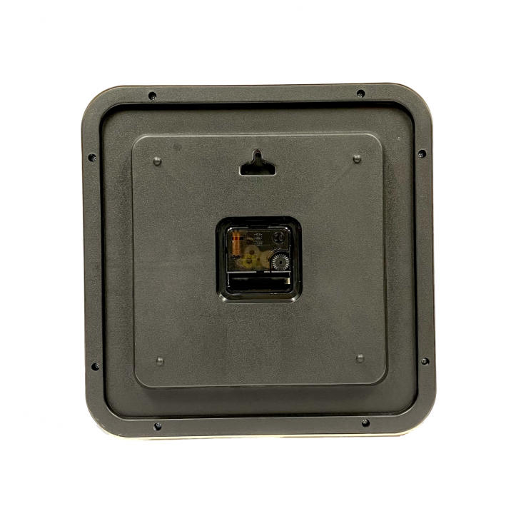 Luxury Premium Square Wall Clock 30.5cms - Available in 2 Colors