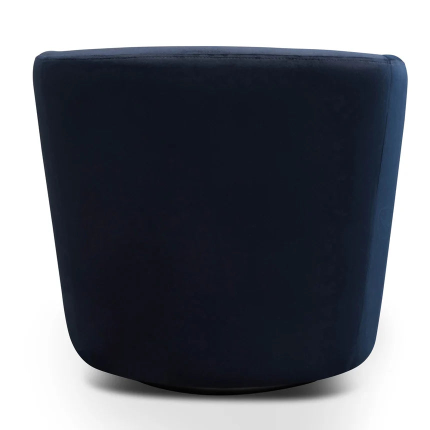 Luxury and Style Lounge Chair - Navy Velvet