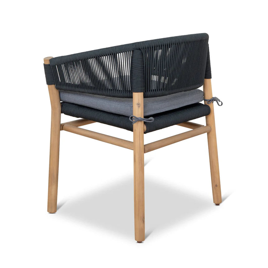 Majesty Anthracite Dining Chair - Black