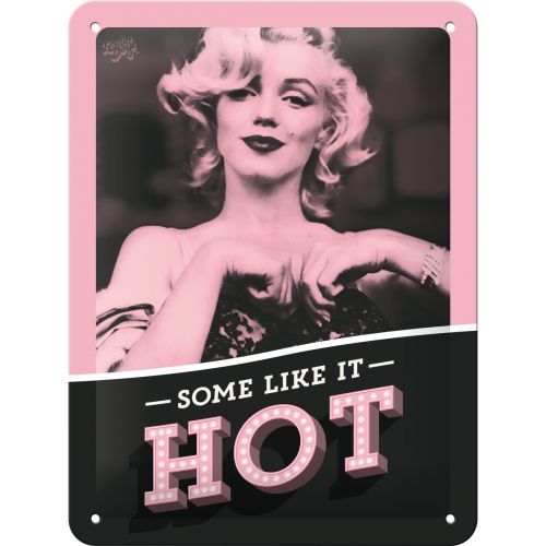 Marilyn - Some like it Hot - Small Sign Board 15 x 20cm
