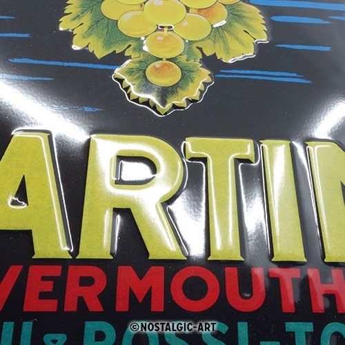 Martini - Vermouth Grapes - Sign Board 20 x 30cm