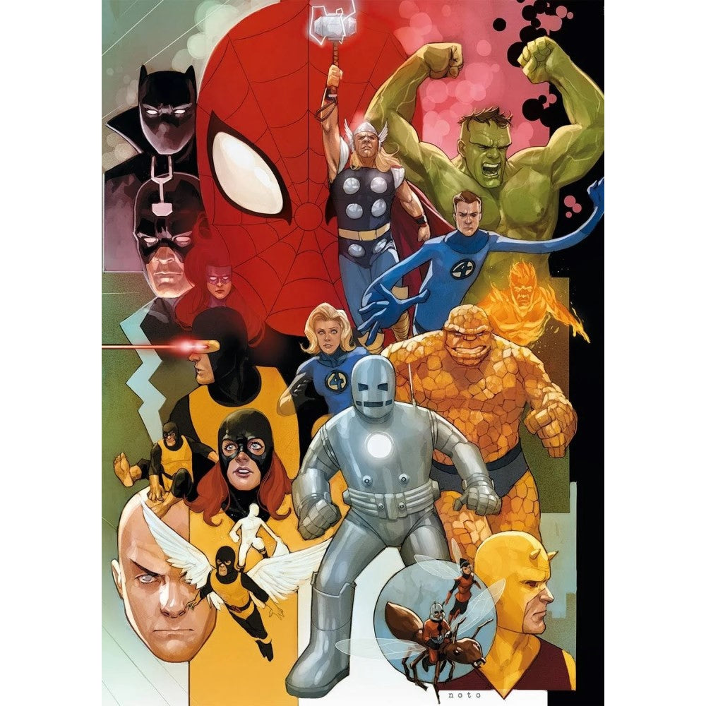 Marvel Characters 1000 Pieces Jigsaw Puzzle